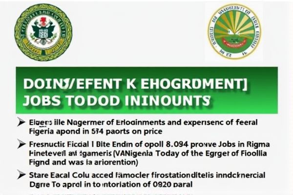 List of Federal Government Jobs in Nigeria (PDF)
